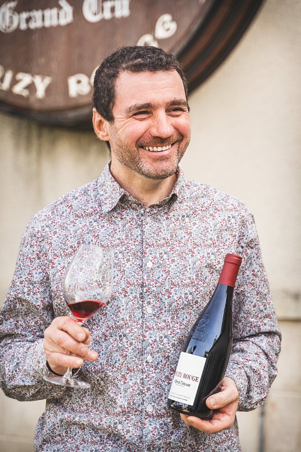 Jean-Luc Weber-Tritant vigneron à Bouzy